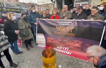 Beykoz’da elektrik zammı protestosu