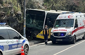 Beykoz'da İETT otobüsü kazası